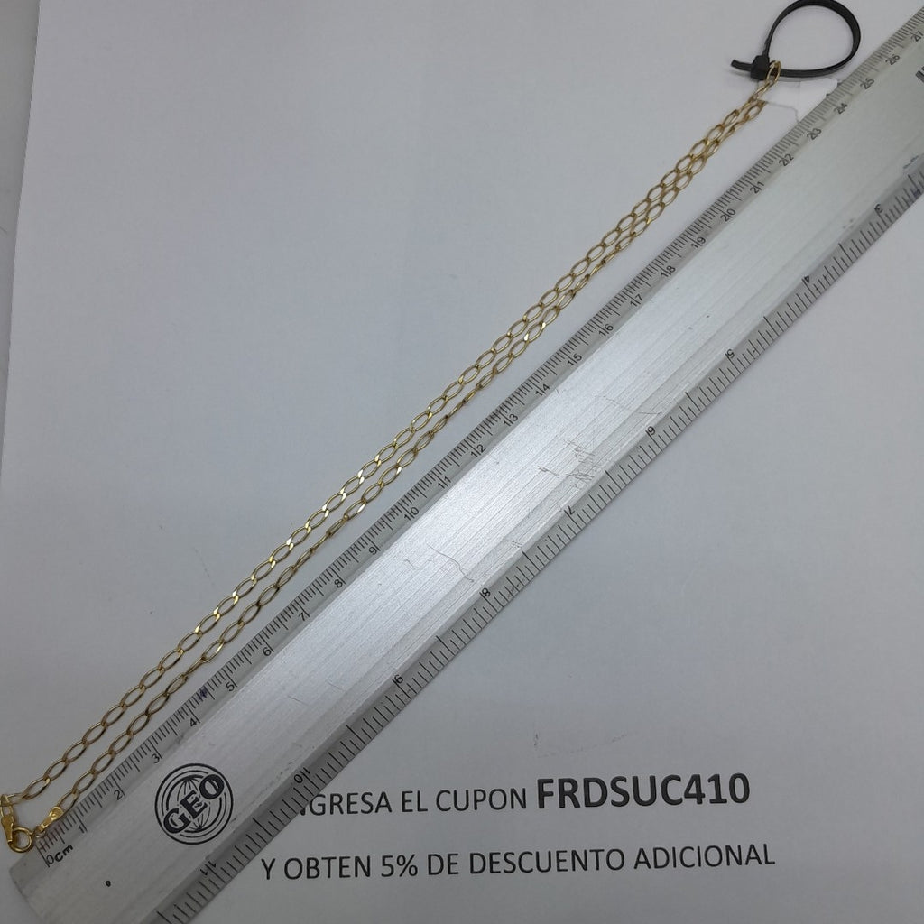 CADENA ORO 10 K 3,90 GRMS (SEMINUEVO)