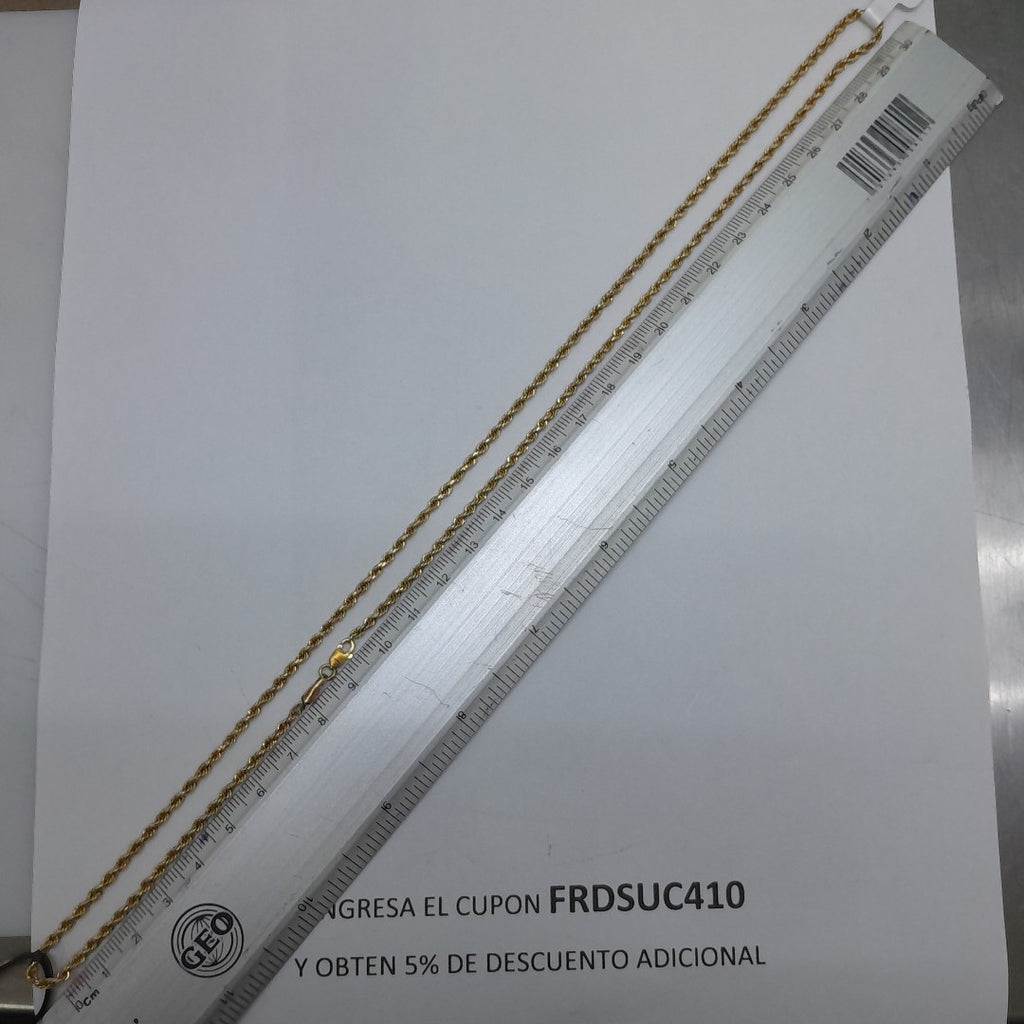 CADENA ORO 14 K 4,40 GRMS (SEMINUEVO)