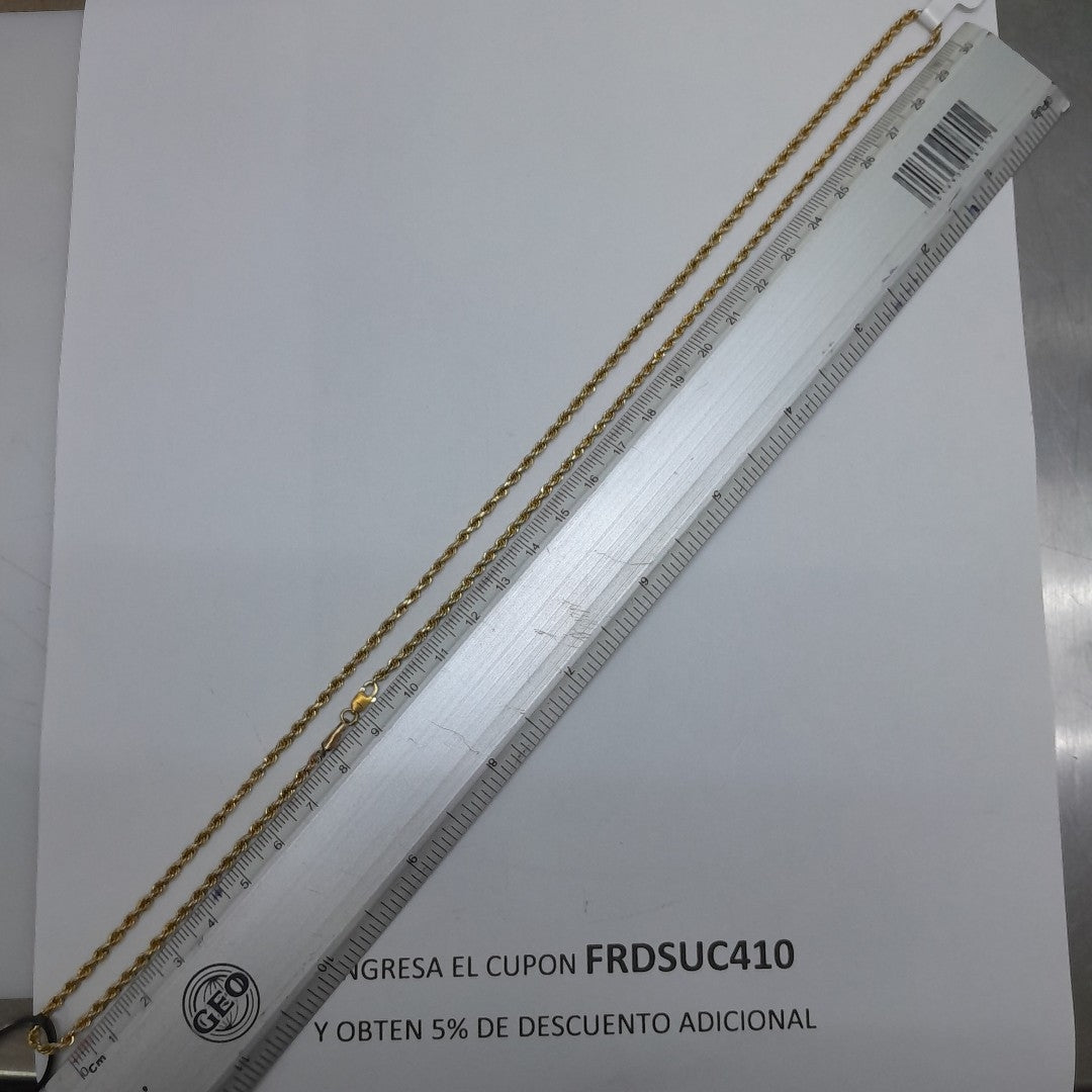 CADENA ORO 14 K 4,40 GRMS (SEMINUEVO)