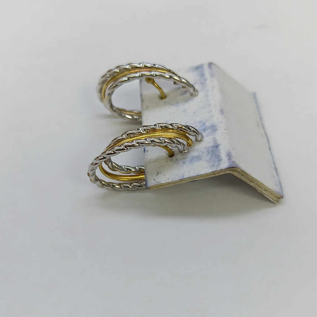 ARETES PAR ORO 14 K 1.9 GRMS (SEMINUEVO)