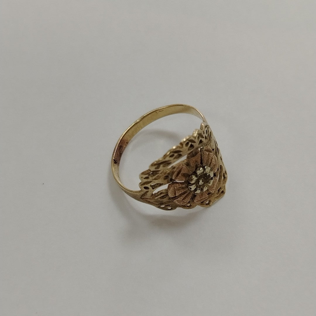 ANILLO ORO,ORO COMBINADO 10 K 2,70 GRMS (SEMINUEVO)