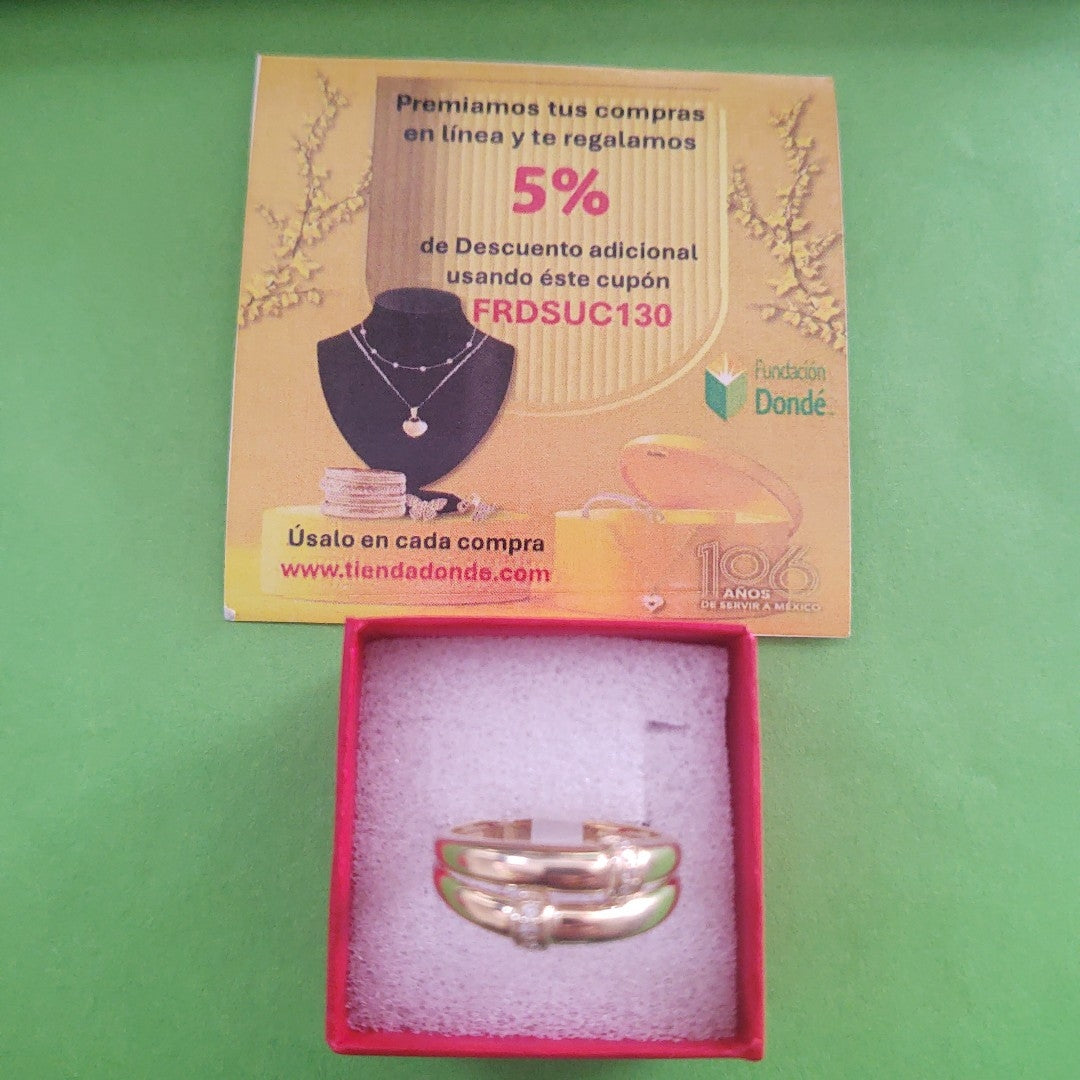 ANILLOS DAMA ORO 14K 2.1 (NUEVO)