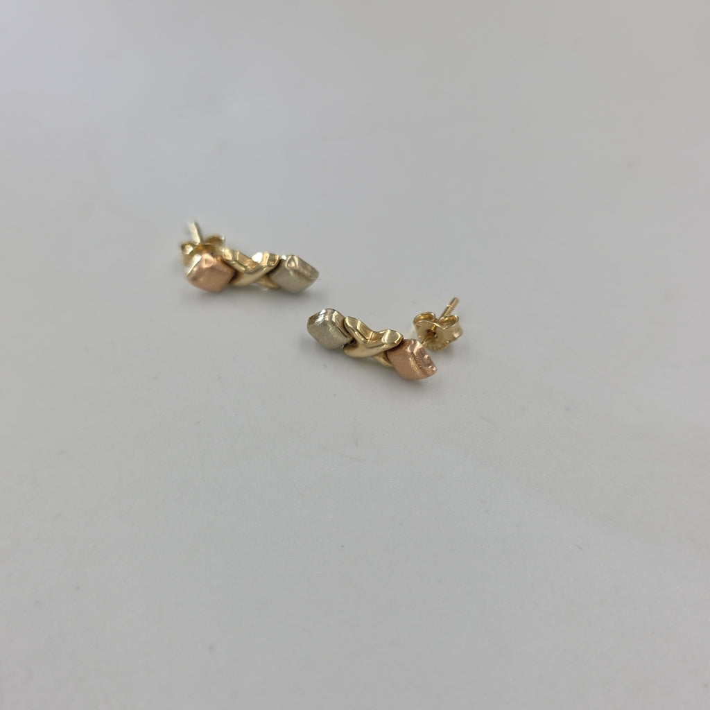 BROQUELES PAR ORO 14 K 1.6 GRMS (SEMINUEVO)