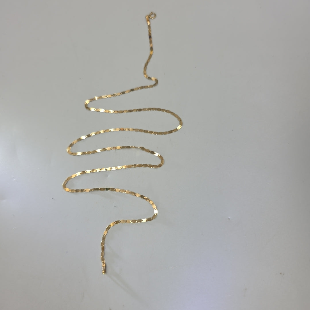 CADENA ORO 14 K 1.6 GRMS (SEMINUEVO)