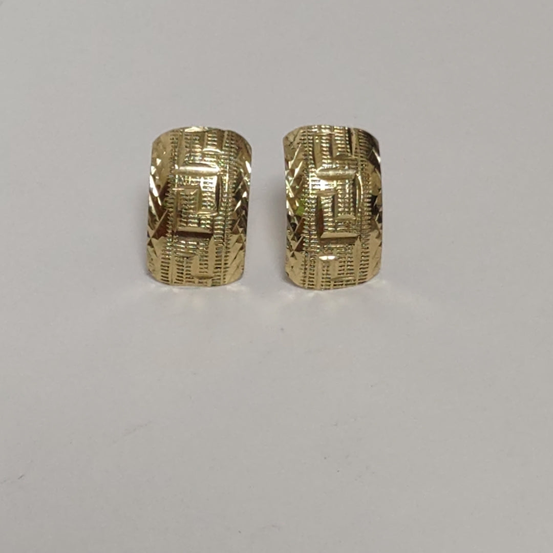 BROQUELES PAR ORO 14 K 1 GRMS (SEMINUEVO)