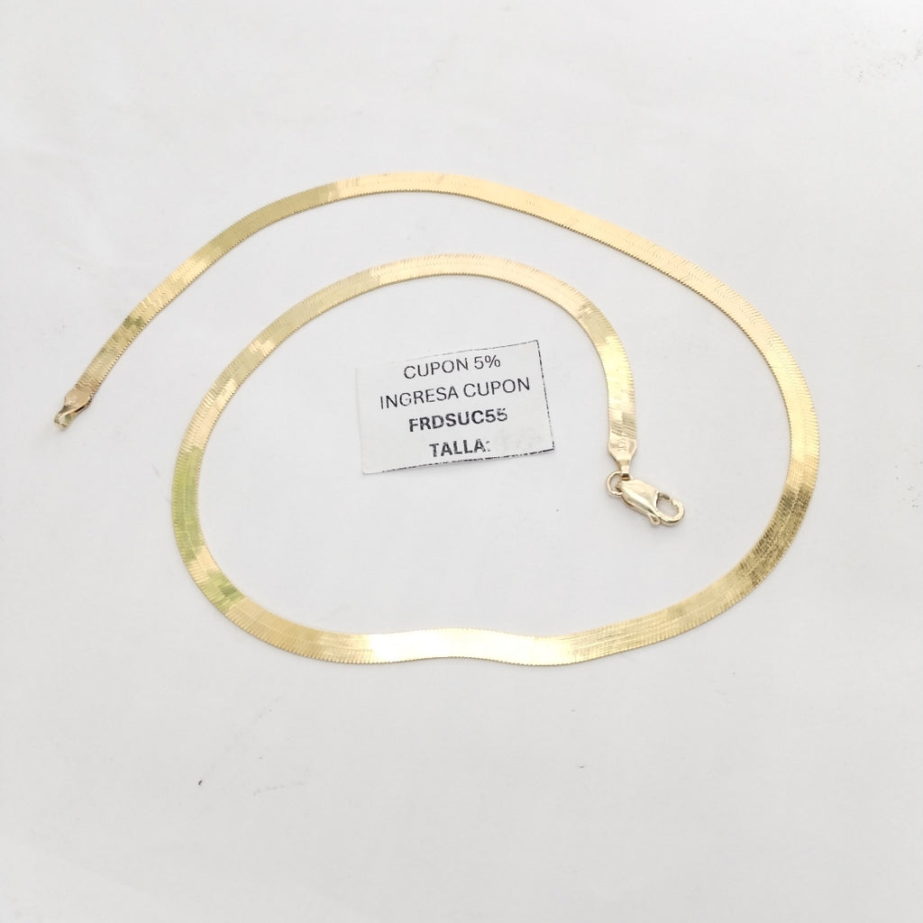 GARGANTILLA ORO,RODIADO 14 K 12,40 GRMS (SEMINUEVO)