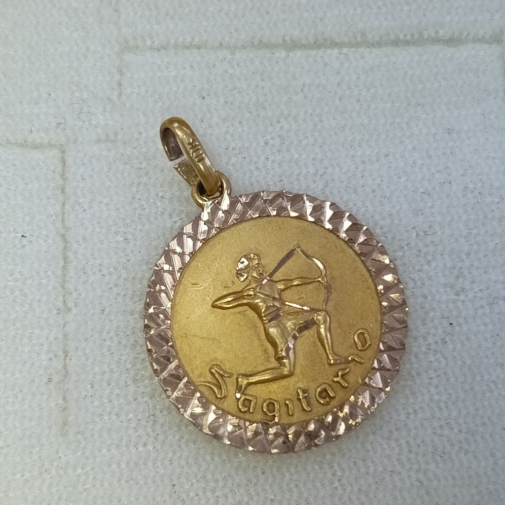 MEDALLA PERSONAL ORO 10 K 1.7 GRMS (SEMINUEVO)