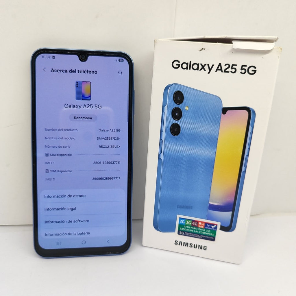 CELULAR SAMSUNG GALAXY A25 5G SM-A256E/DSN (2023) 128 GB 6 GB RAM (SEMINUEVO)