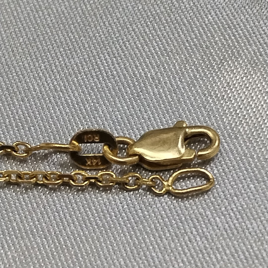 GARGANTILLA ORO 14 K 2,60 GRMS (SEMINUEVO)