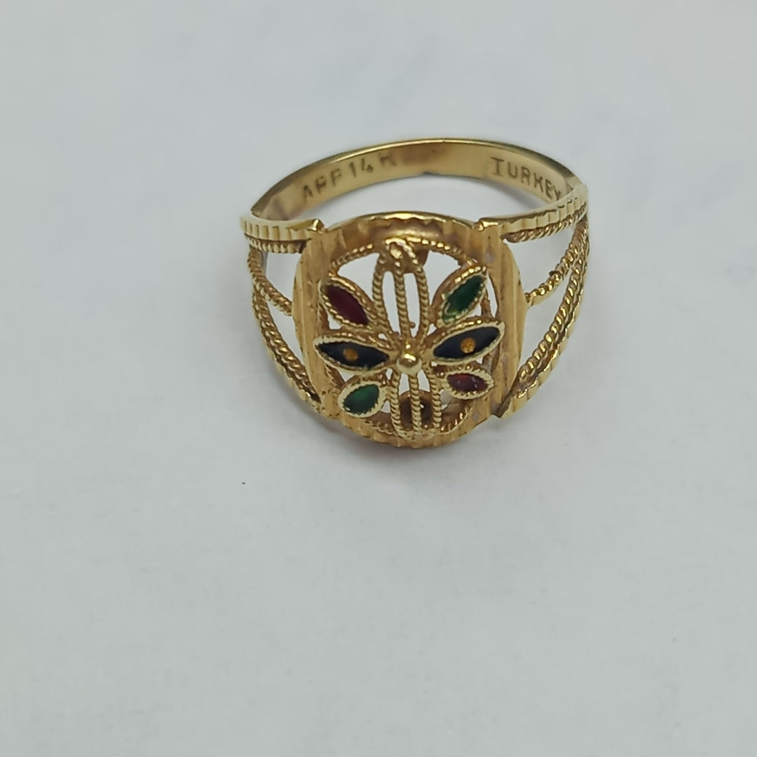 ANILLITO ORO 14 K 2.5 GRMS (SEMINUEVO)