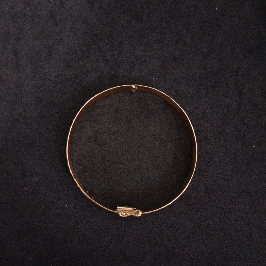 PULSERA RIGIDA ORO 14 K 32.5 GRMS (SEMINUEVO)