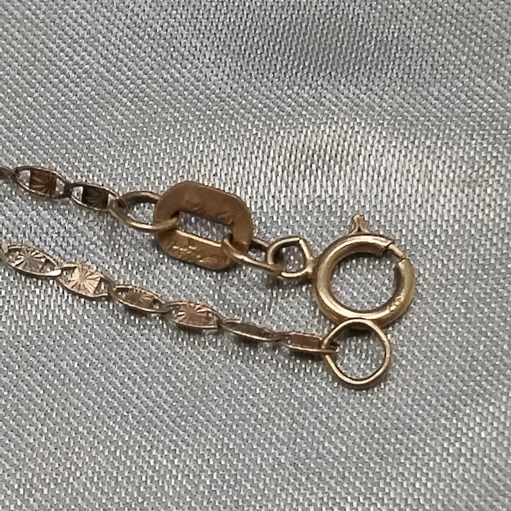 CADENA ORO COMBINADO 10 K 1,40 GRMS (SEMINUEVO)