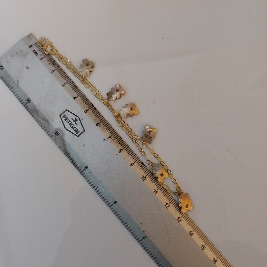 PULSERA ORO, ORO COMBINADO 14 K 3.4 GRMS (SEMINUEVO)