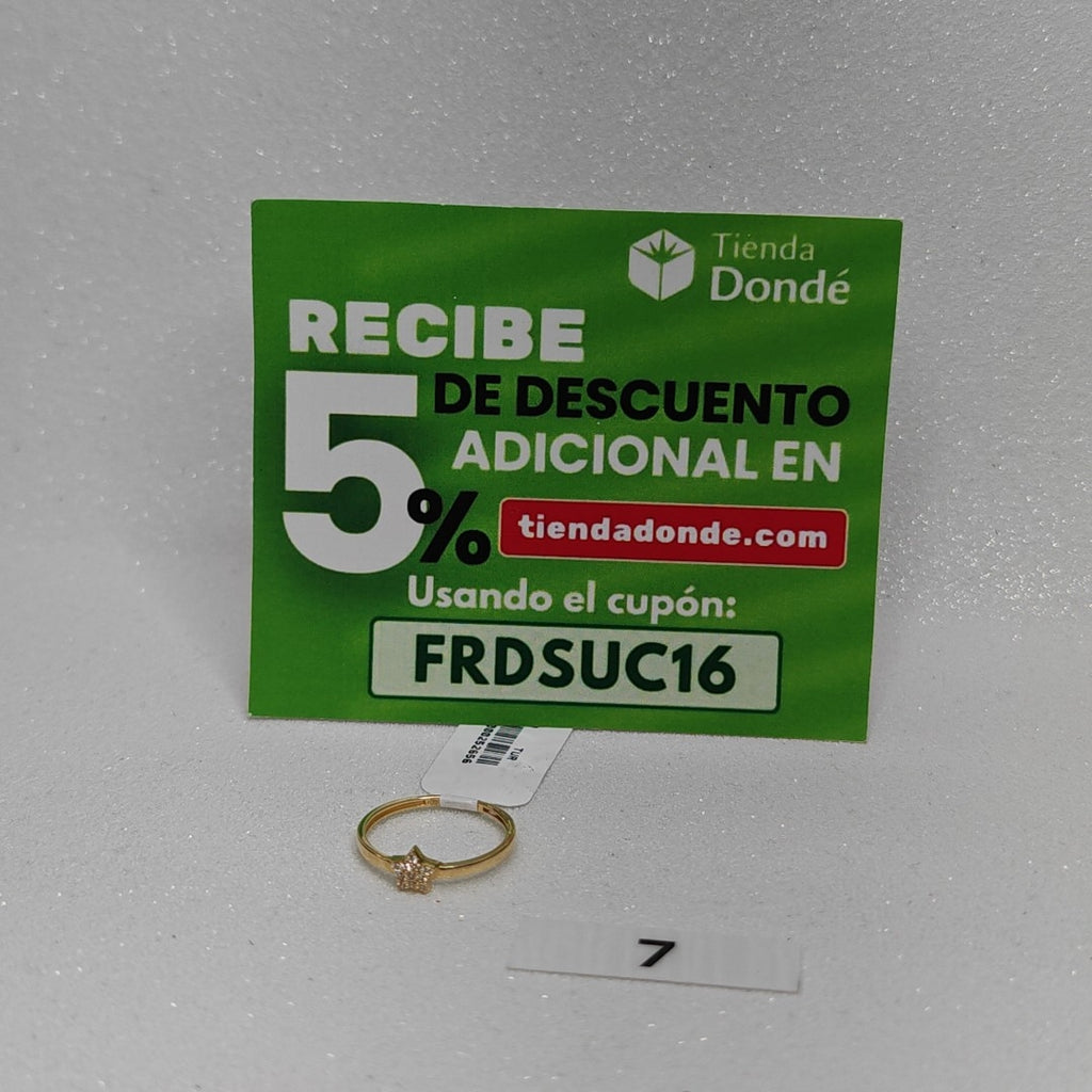 ANILLOS DAMA ORO 14K 1 (NUEVO)