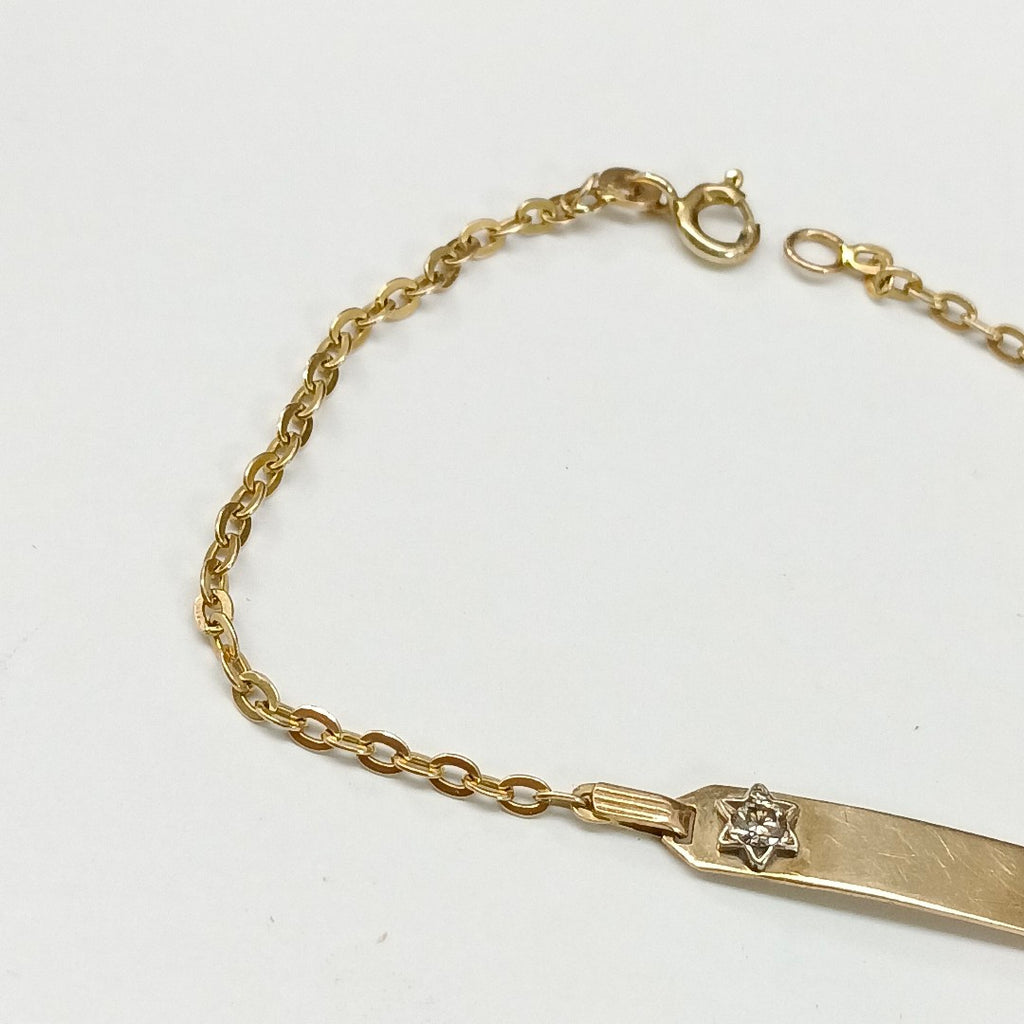 ESCLAVA ORO 14 K 2,40 GRMS (SEMINUEVO)
