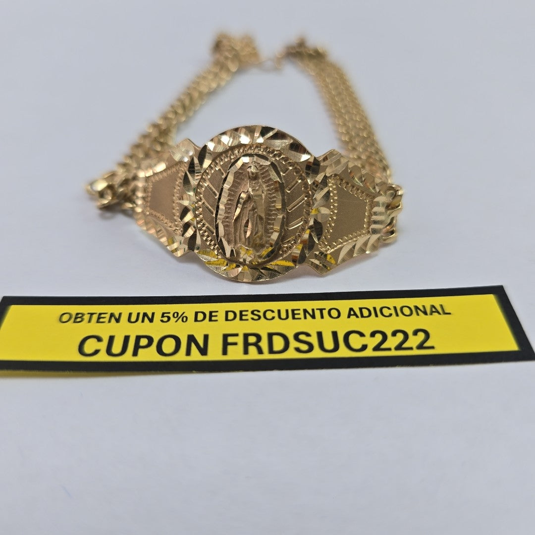 ESCLAVA ORO 14 K 26.8 GRMS (SEMINUEVO)