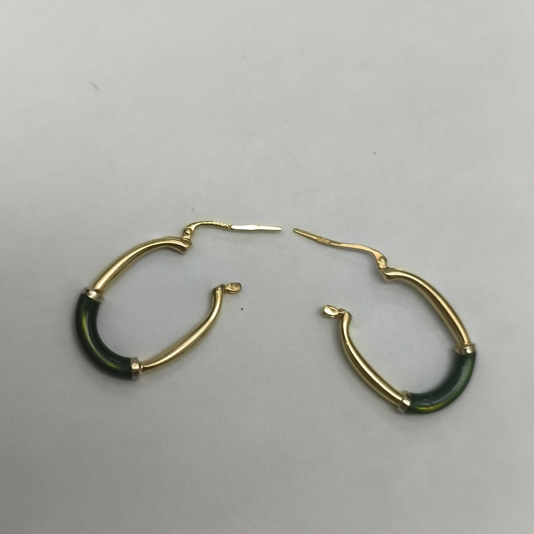 ARRACADAS PAR ORO 14 K 4.1 GRMS (SEMINUEVO)