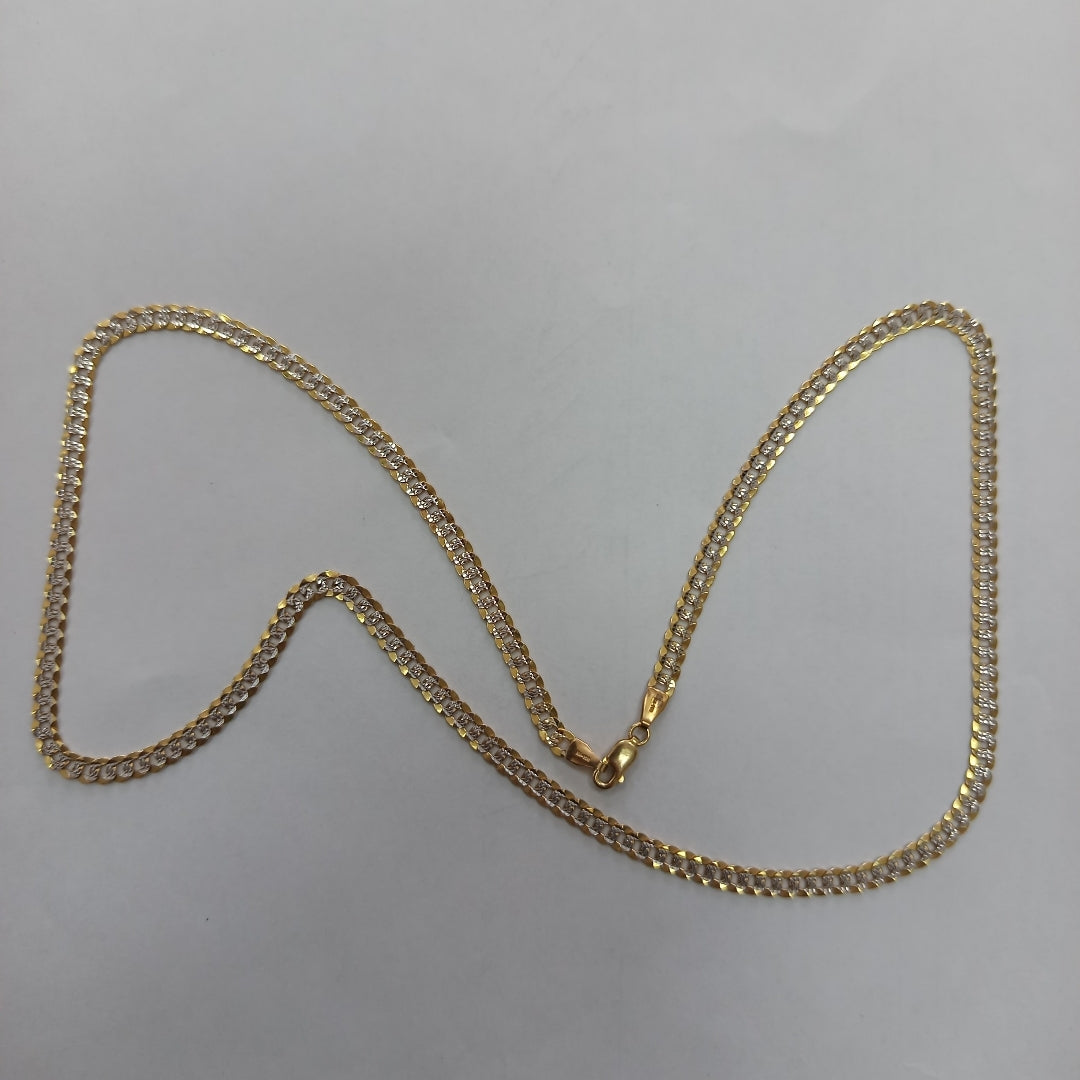 CADENA ORO, RODIADO 14 K 11.3 GRMS (SEMINUEVO)