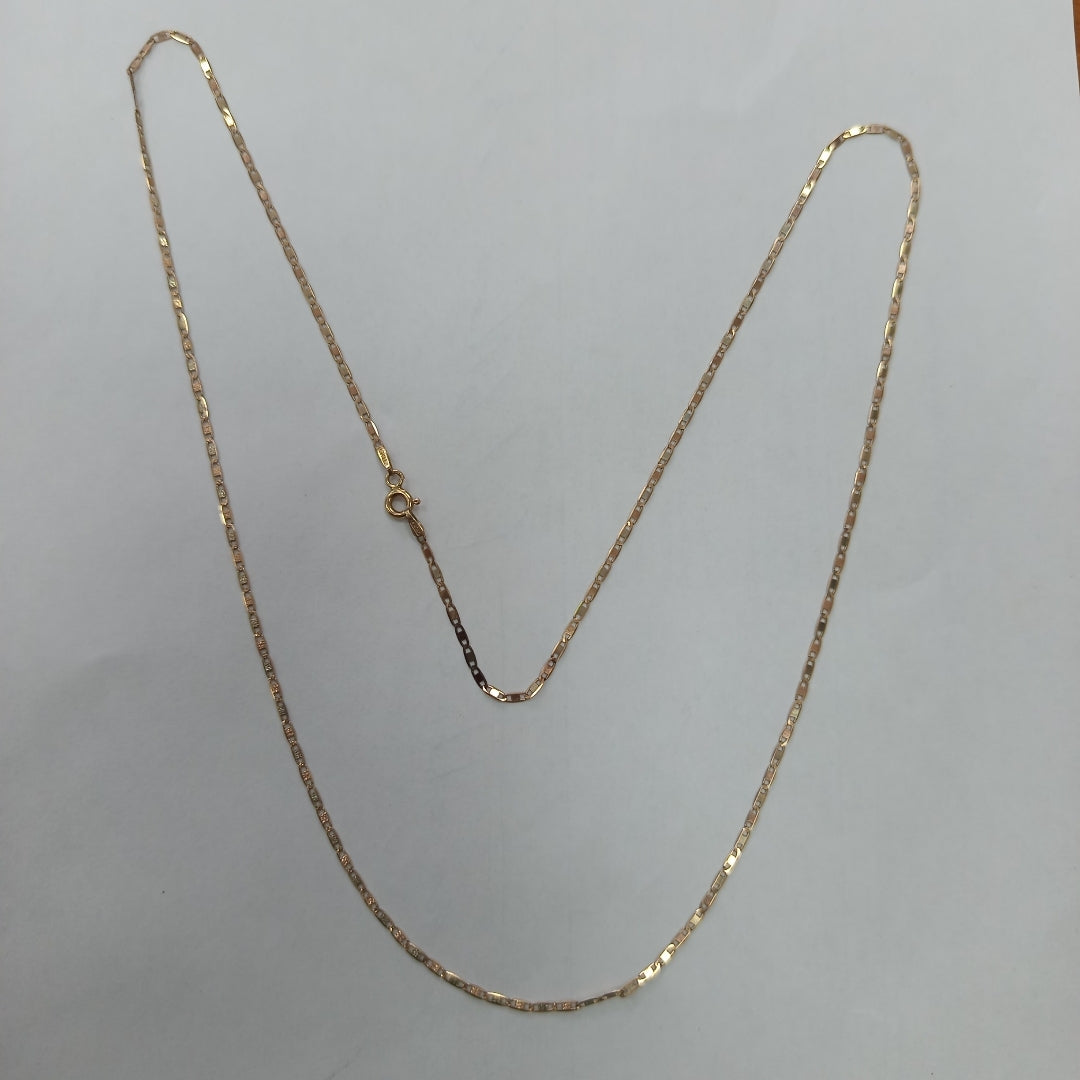 CADENA ORO 14 K 2.6 GRMS (SEMINUEVO)