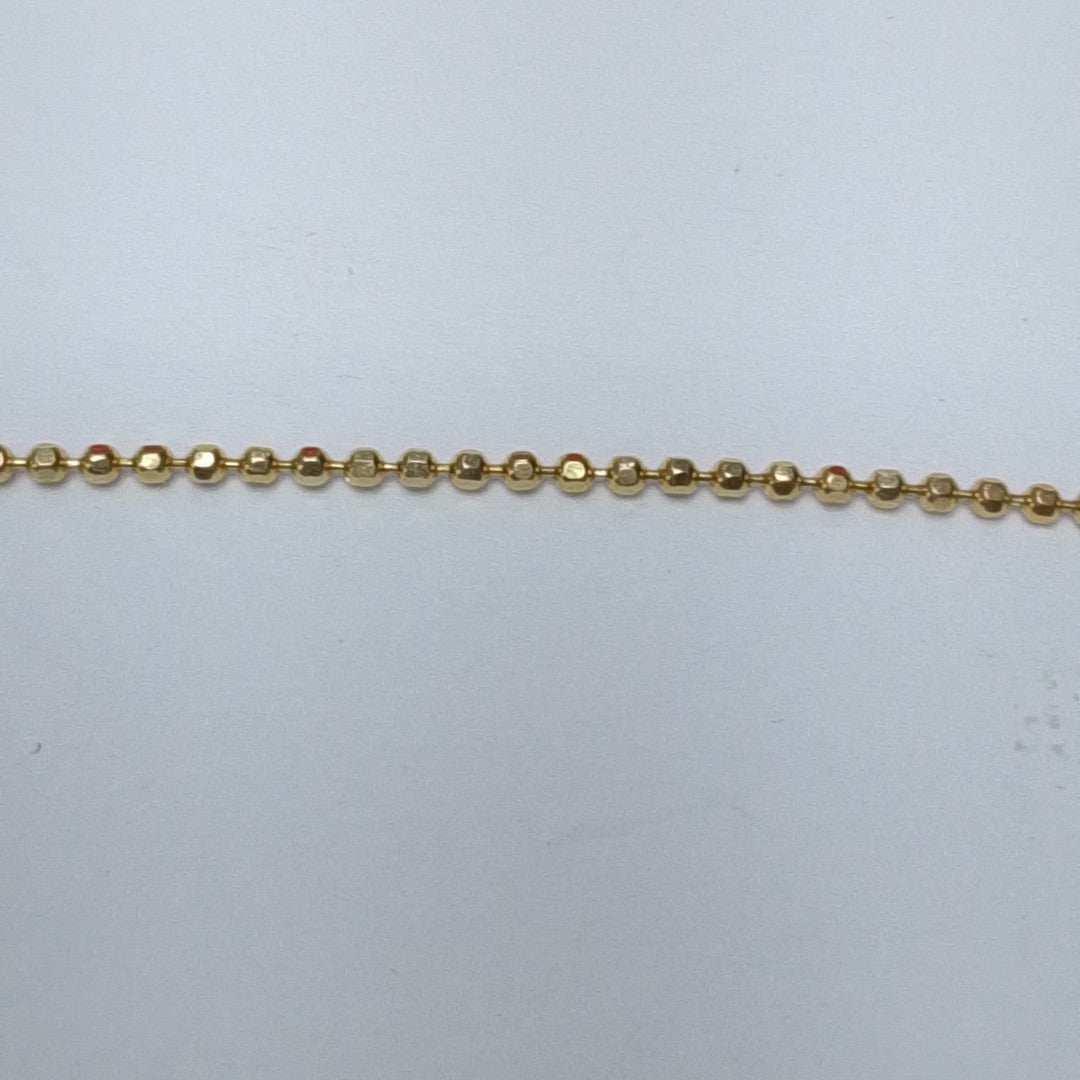 GARGANTILLA ORO COMBINADO 14 K 9.7 GRMS (SEMINUEVO)