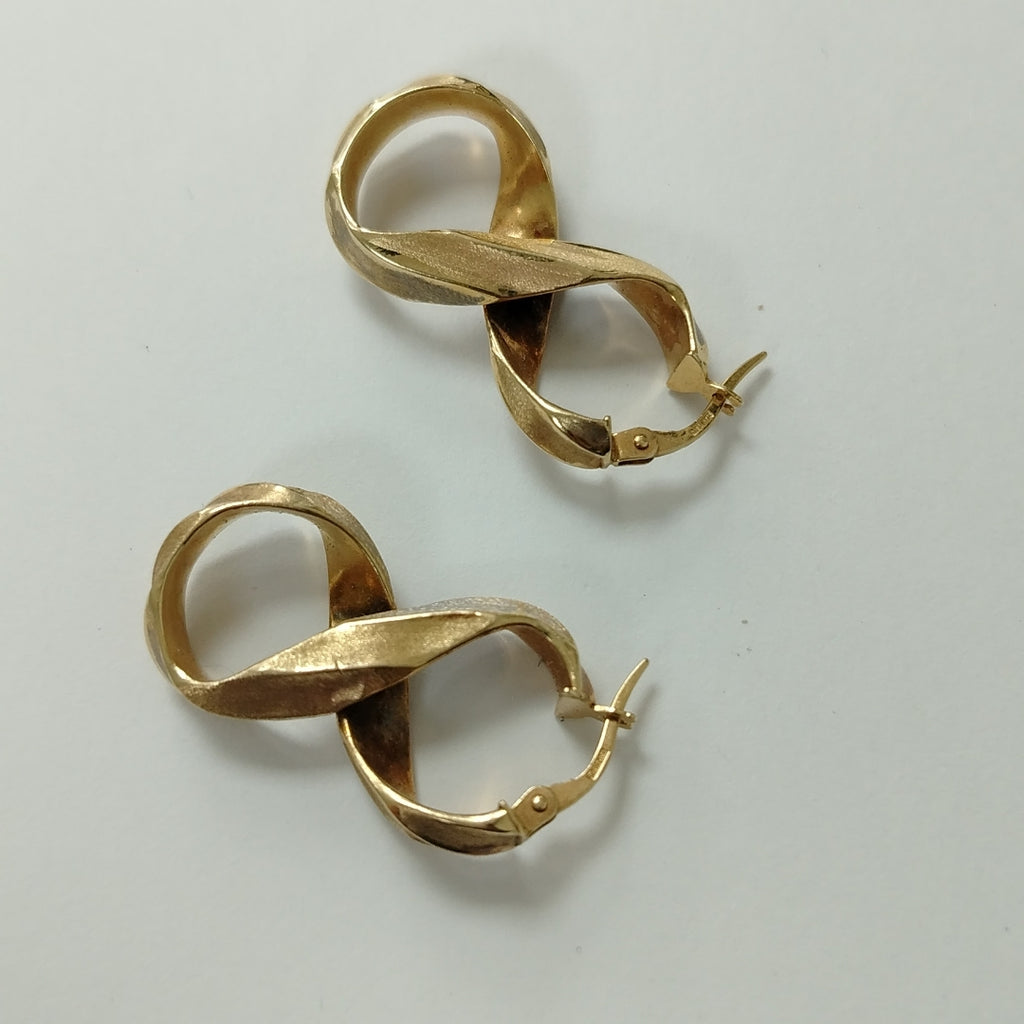 ARETES PAR ORO 14 K 2,30 GRMS (SEMINUEVO)