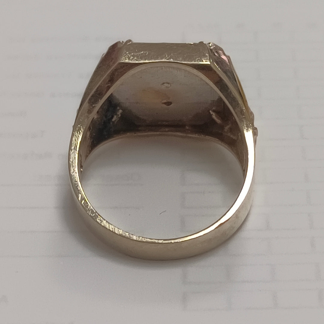 ANILLO ORO 10 K 10.7 GRMS (SEMINUEVO)