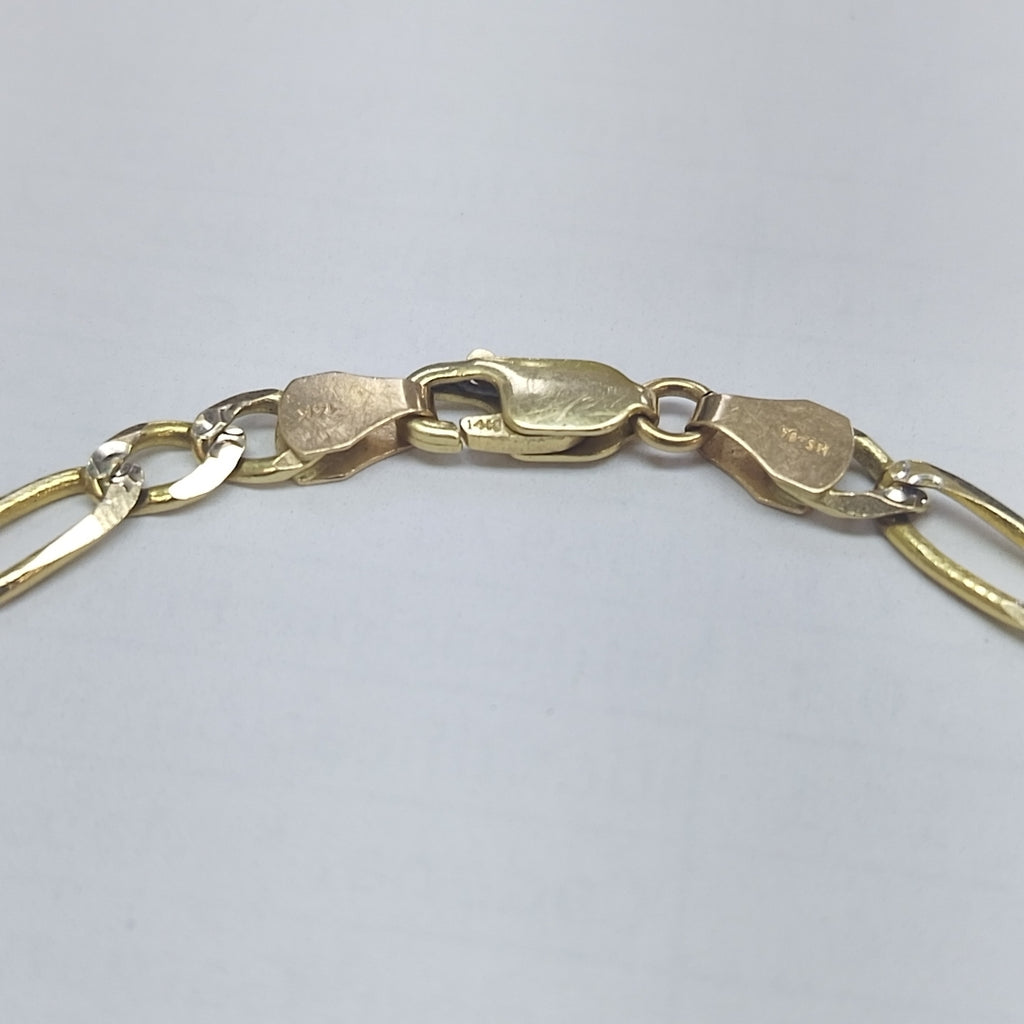 PULSERA ORO 14 K 6.9 GRMS (SEMINUEVO)