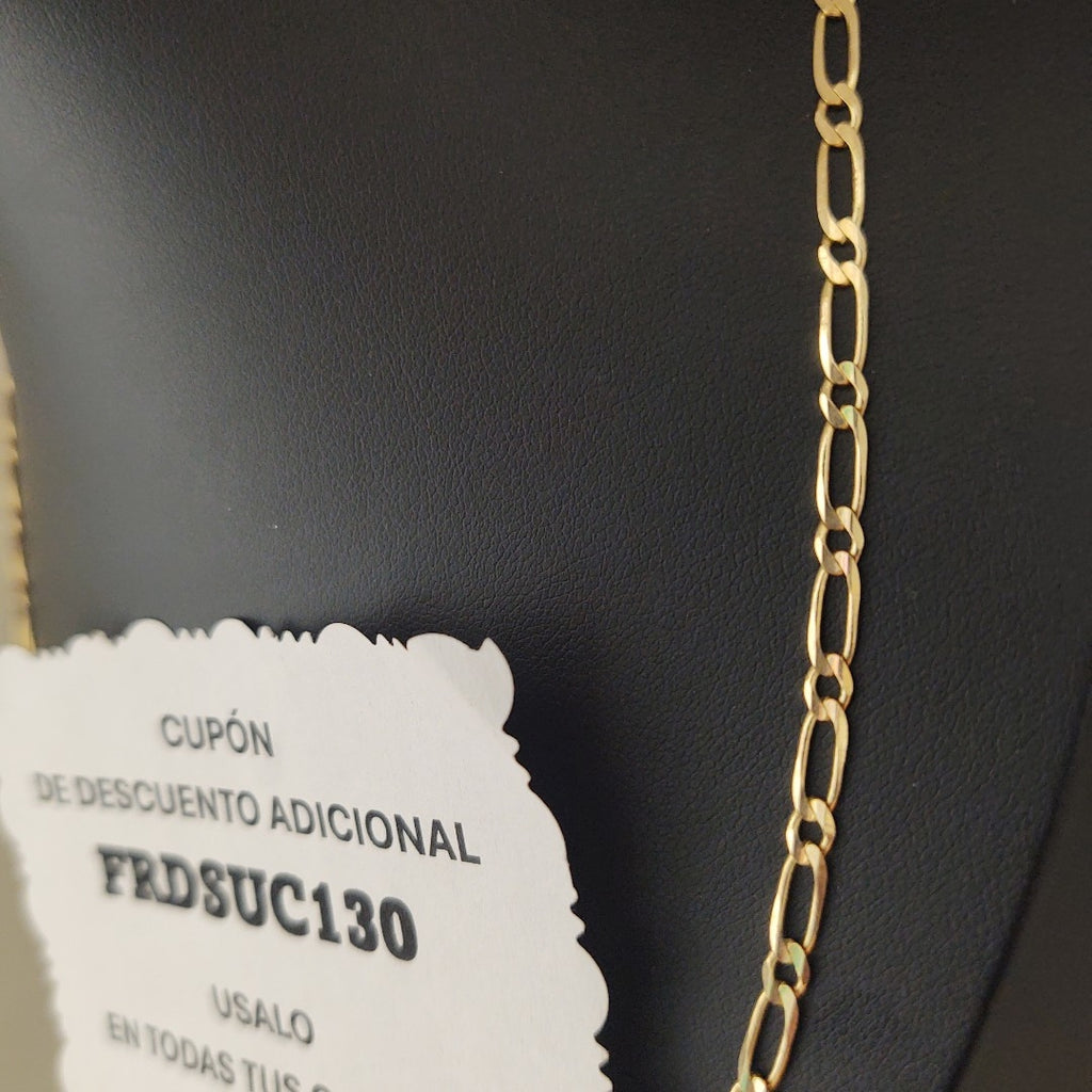 CADENAS 1X1 ORO 14K 55 CM 7.4 GR (NUEVO)