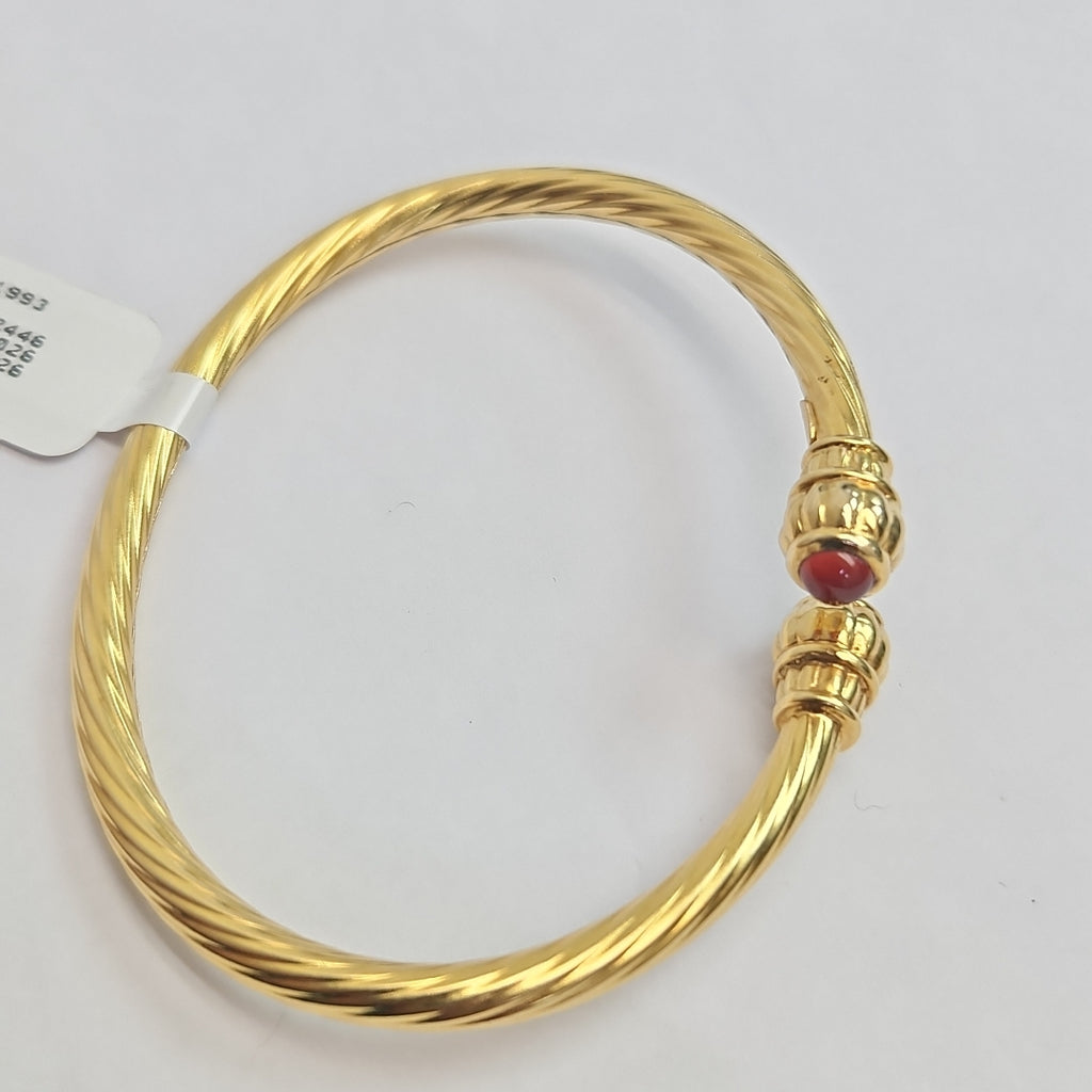 PULSERA RIGIDA ORO 14 K 12.7 GRMS (SEMINUEVO)