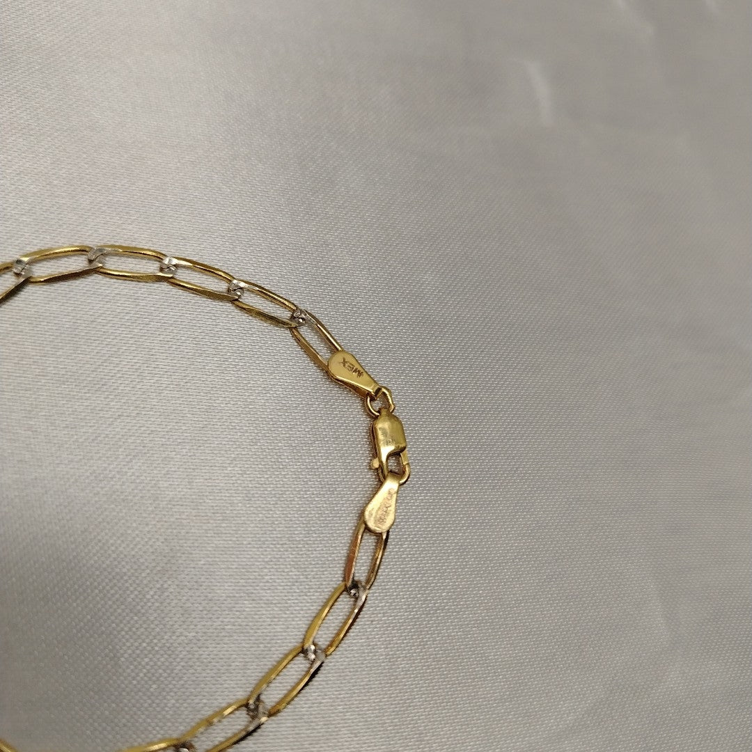 PULSERA TEJIDO ESLABONES 3.9G 18 CM (NUEVO)