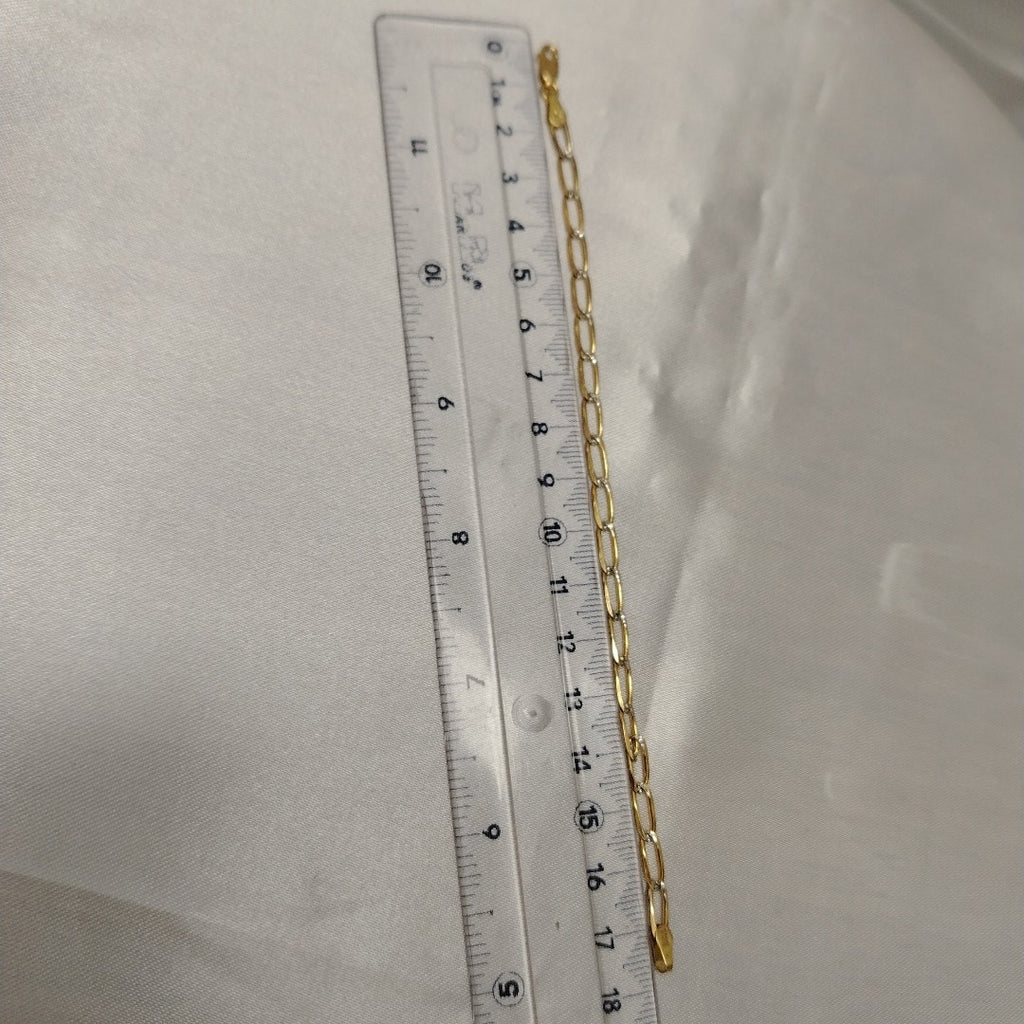 PULSERA TEJIDO ESLABONES 4G 18 CM (NUEVO)