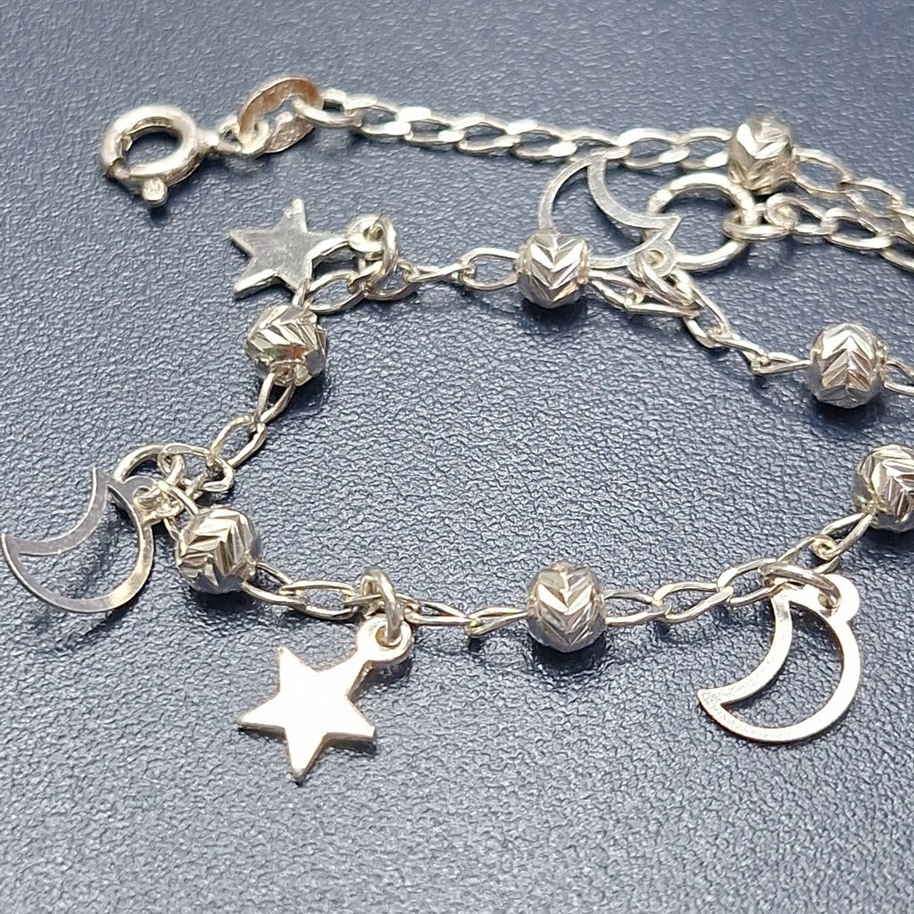 PULSERA TEJIDO TEJIDO ESPECIAL PLATA .925 18 CM 3.1 GR (NUEVO)