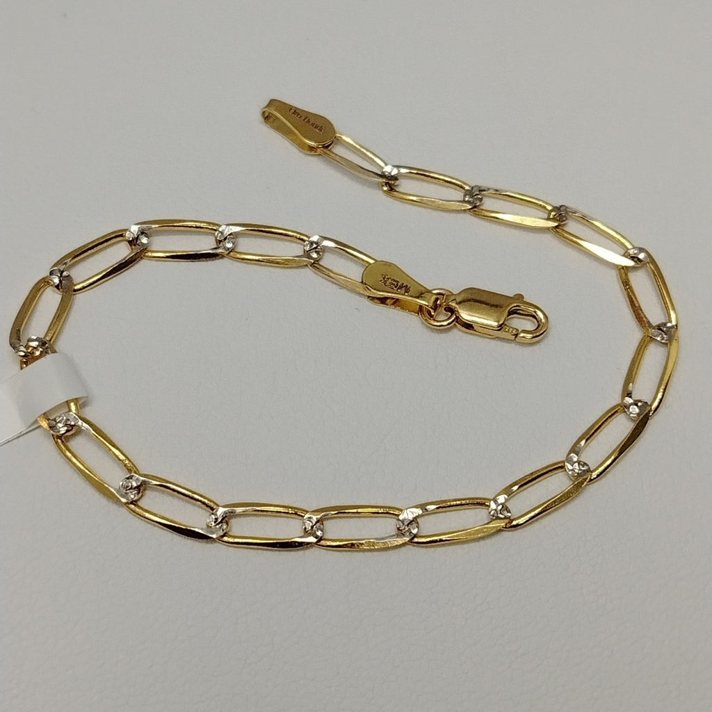 PULSERA TEJIDO ESLABONES 3.9G 18 CM (NUEVO)