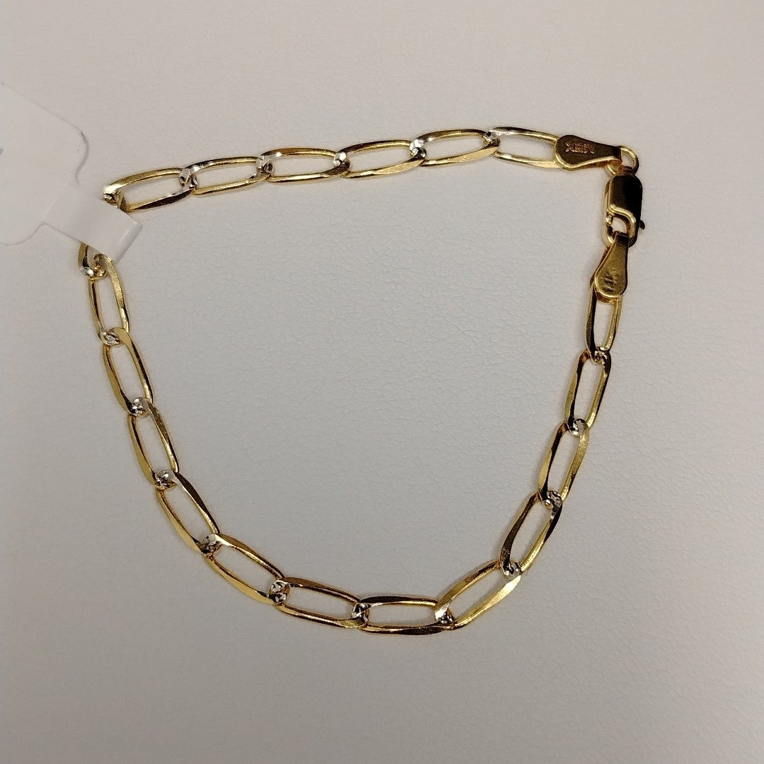 PULSERA TEJIDO ESLABONES 3.9G 18 CM (NUEVO)