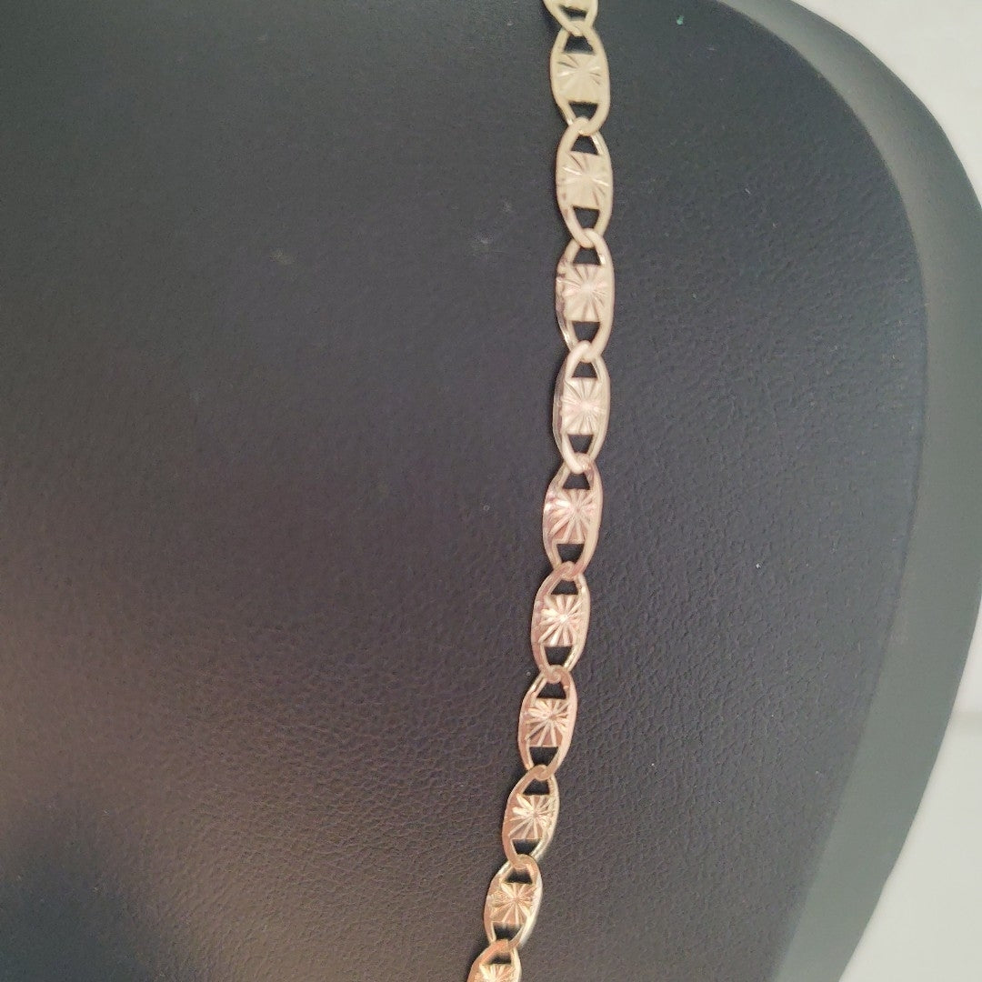 CADENAS TEJIDO GUCHI ORO 14K 55 CM 7 GR (NUEVO)