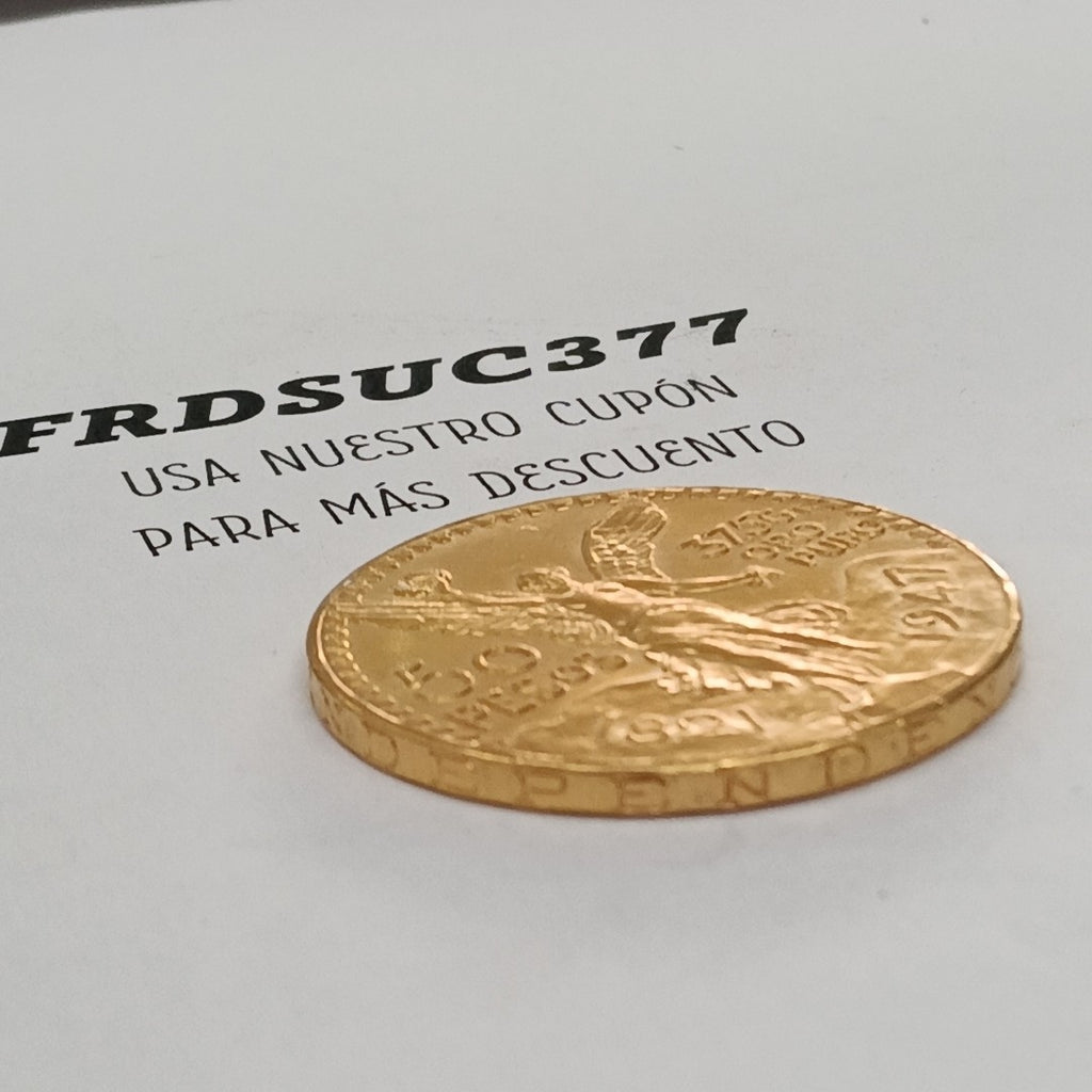 K1 41,60 GRMS 21 K IDENTIFICACIÓN MONEDA NOMINATIVA MONEDAS PESOS 50 PESOS (SEMINUEVO)