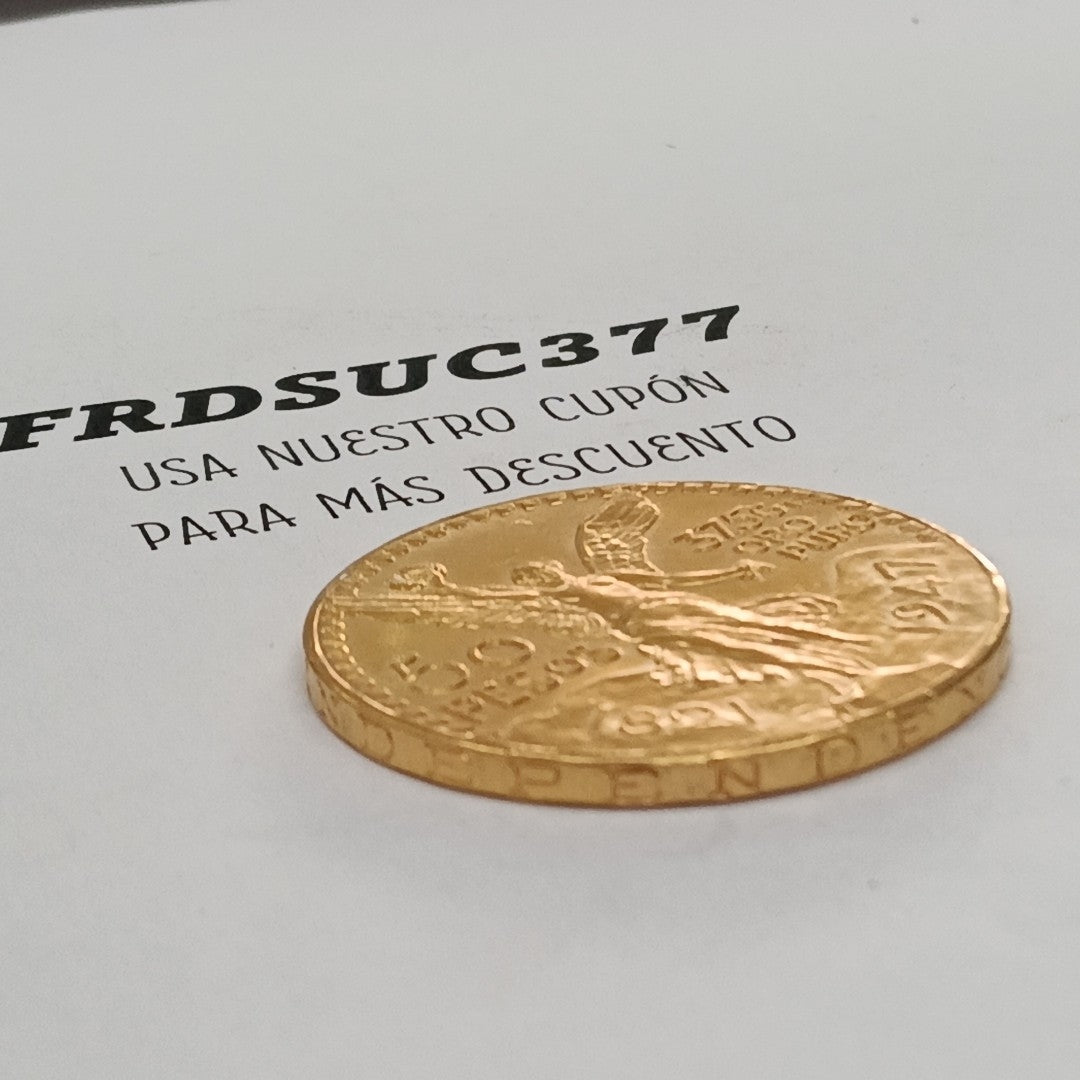 K1 41,60 GRMS 21 K IDENTIFICACIÓN MONEDA NOMINATIVA MONEDAS PESOS 50 PESOS (SEMINUEVO)