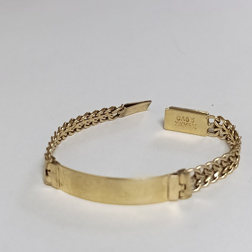 ESCLAVA ORO 10 K 8.5 GRMS (SEMINUEVO)