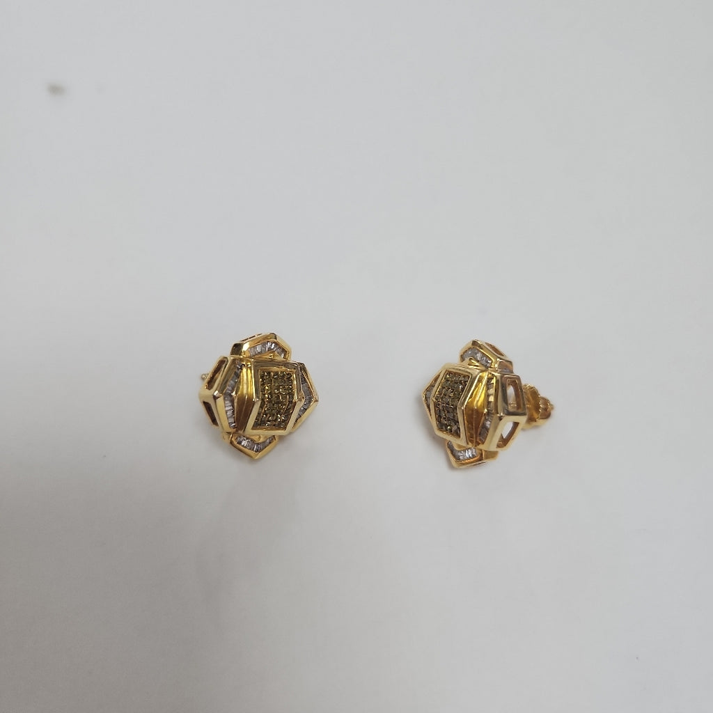 BROQUELES PAR ORO 14 K 7.3 GRMS (SEMINUEVO)