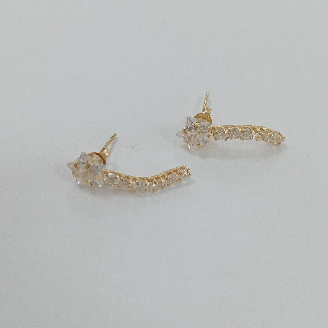 ARETES PAR ORO 10 K 1.9 GRMS (SEMINUEVO)