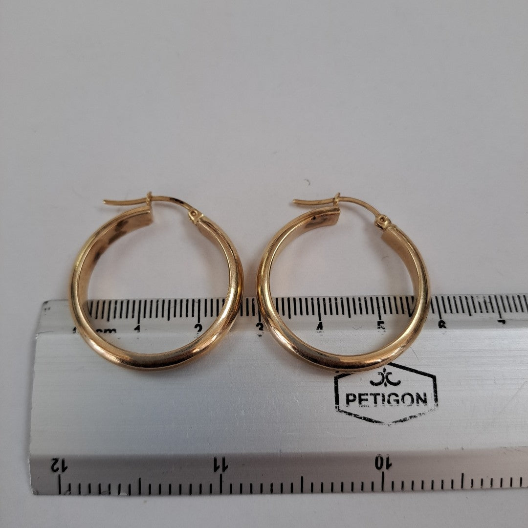 ARRACADAS PAR ORO 14 K 4,20 GRMS (SEMINUEVO)