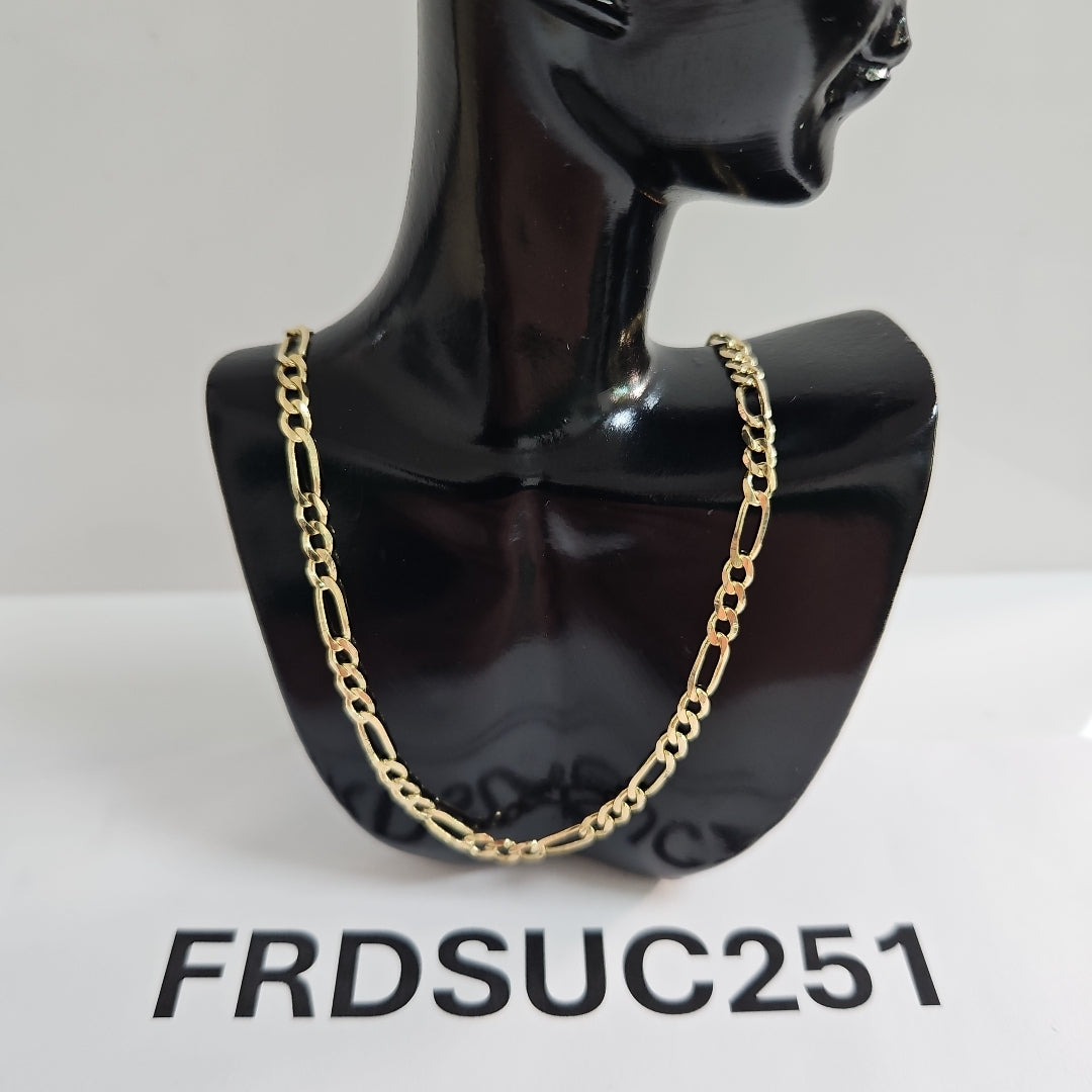 CADENAS 3X1 ORO 14K 60 CM 8.8 GR (NUEVO)
