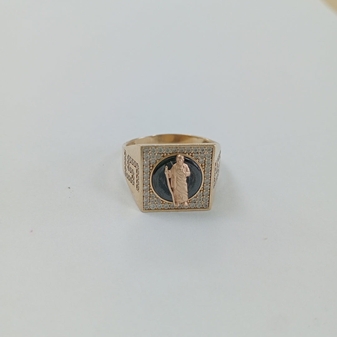 ANILLO ORO 10 K 5.5 GRMS (SEMINUEVO)