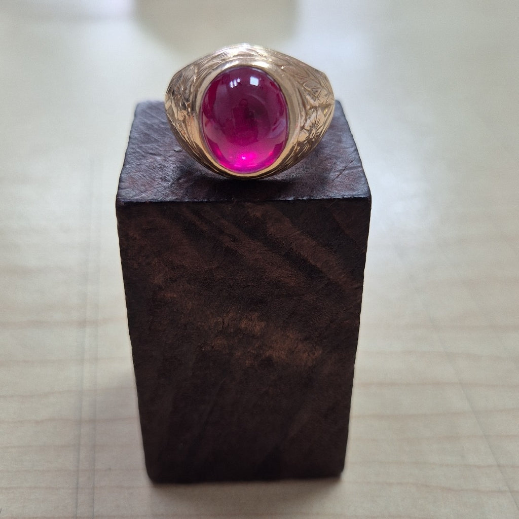 ANILLO ORO 10 K 15,50 GRMS (SEMINUEVO)
