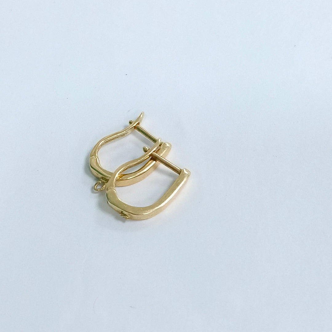 ARRACADAS PAR ORO 14 K 1,90 GRMS (SEMINUEVO)