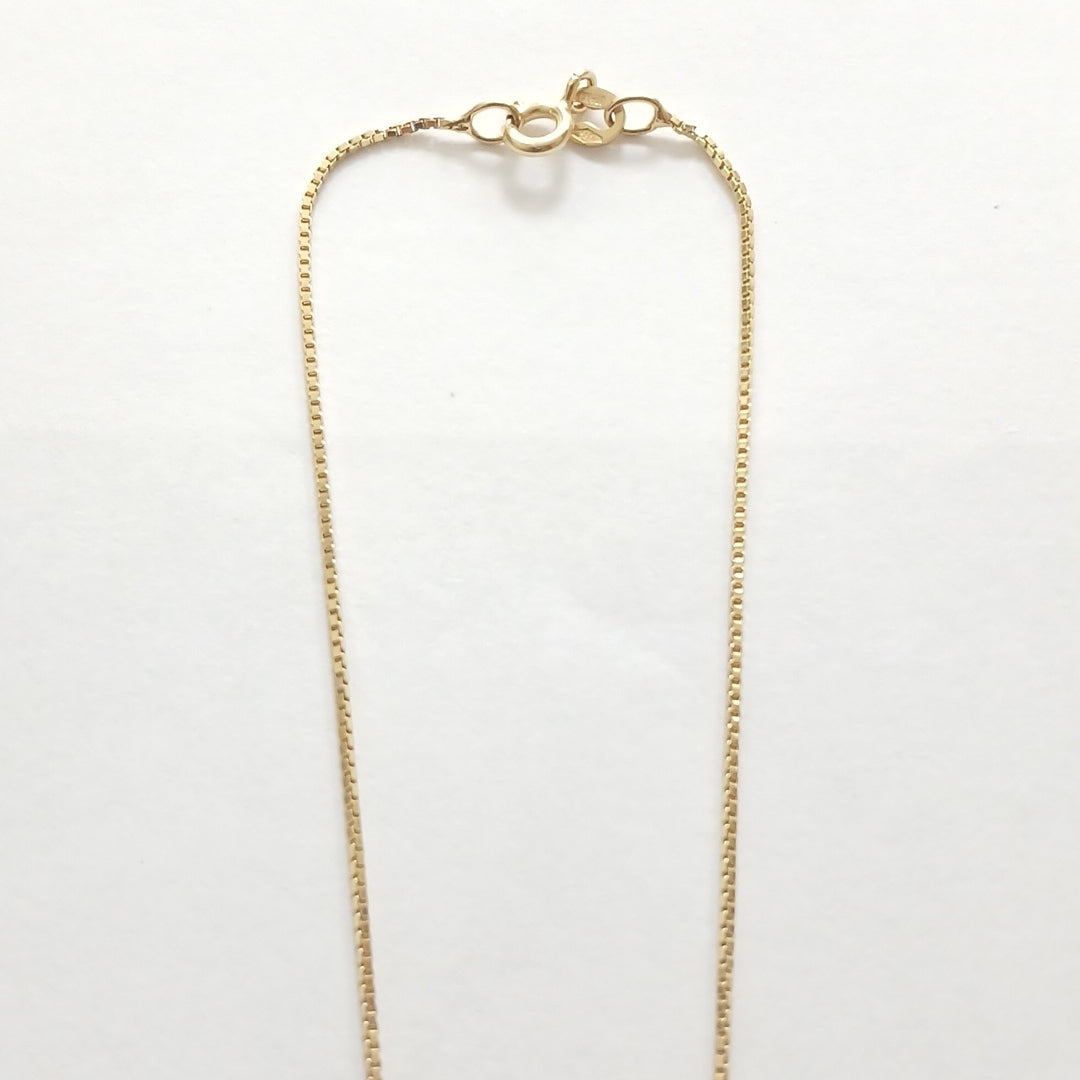 CADENA,DIJE ORO 14 K 2,30 GRMS (SEMINUEVO)