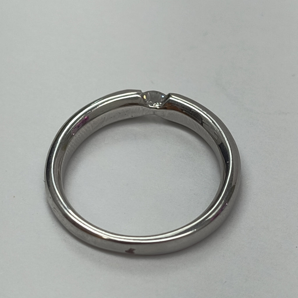 ANILLITO ORO, ORO BLANCO 14 K 3.8 GRMS (SEMINUEVO)