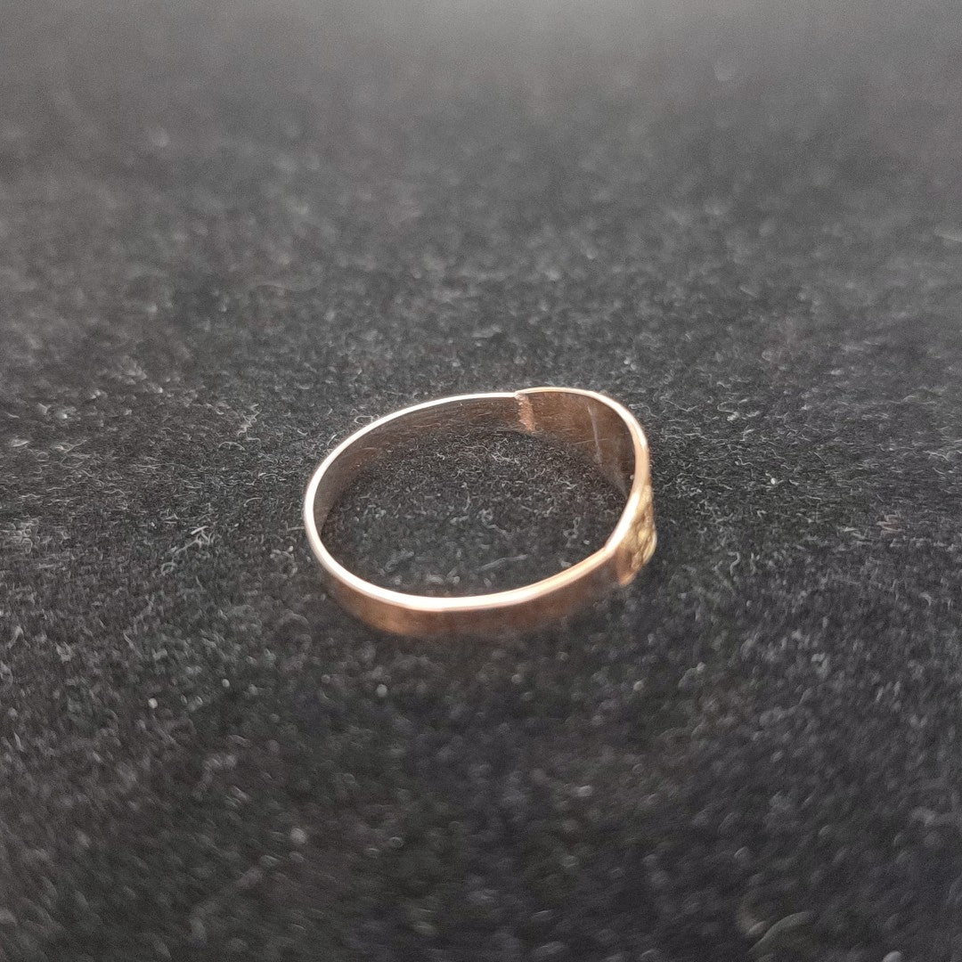 ANILLO DE GRADUACIÓN ORO 8 K 1,10 GRMS (SEMINUEVO)