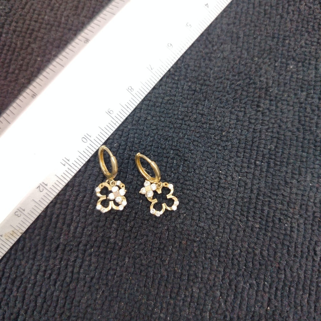 ARETES PAR ORO 14 K 2,10 GRMS (SEMINUEVO)