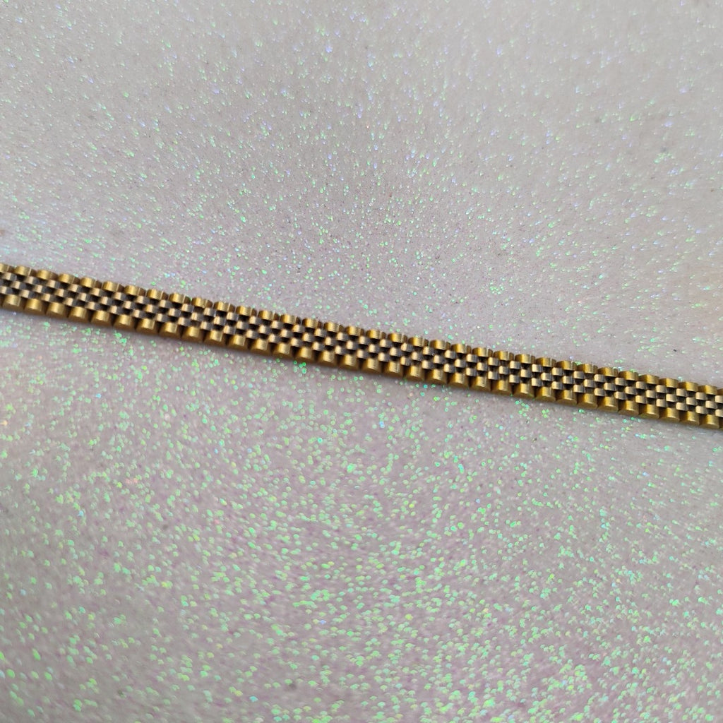 PULSERA ORO COMBINADO 14 K 17.4 GRMS (SEMINUEVO)